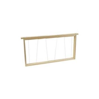 Canvas langstroth for nest and honey super with wire