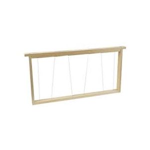 Canvas langstroth for nest and honey super with wire