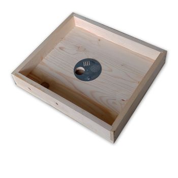 Tall wooden cover for langstroth 10-frame beehives