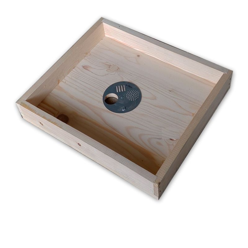 Hoher Innendeckel aus Holz für 10-Waben-Langstroth-Beute