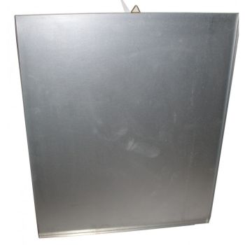 Sheet metal tray for bottom tray for beehives d.b. 10 frames