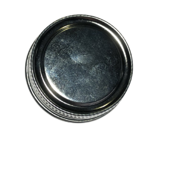 Screw cap for sheet metal vacuum drip feeder