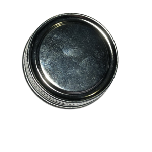 Schraubdeckel aus Blech für Vakuum-Tropffutterautomat