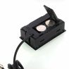 Lcd-display komplett mit temperaturfühler