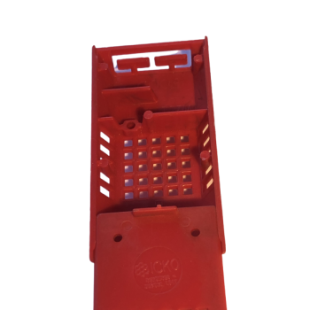 Cage for transporting queen bees with adjustable exit