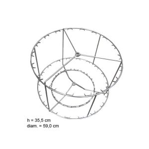 Elektrische Radial-Honigschleuder D.B. mit elektronischem Motor und Edelstahlkorb für 18 Honigraumwaben