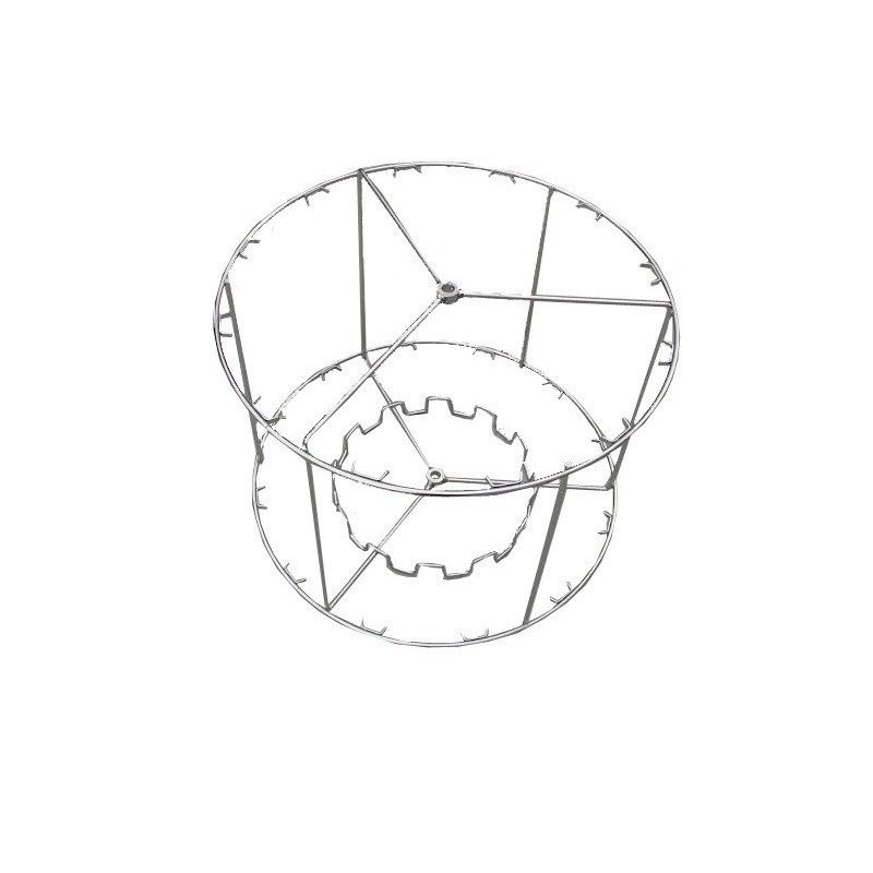 Panier en acier inoxydable pour l'extracteur radial de miel d.b. à 12 cadres