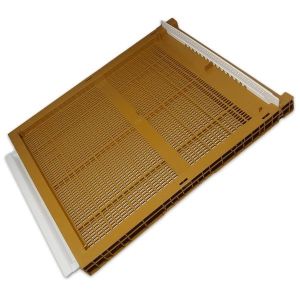 Mobiler Varroa-Boden aus Kunststoff Nicot (10-Waben-Dadant-Blatt-Beute)