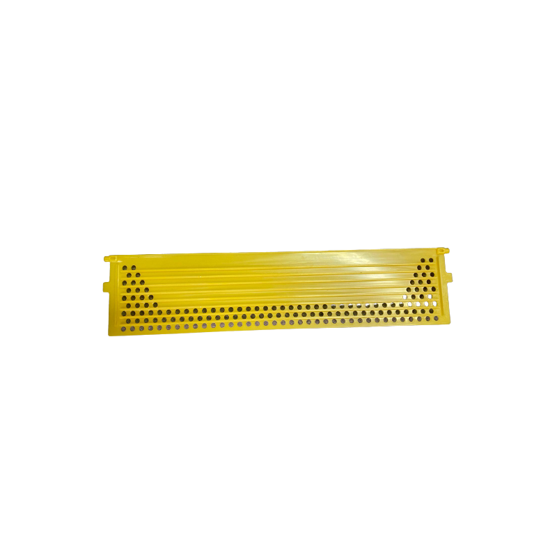 Grille perforée pour la collecte de pollen avec des trous ronds