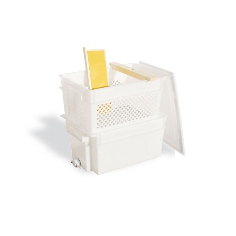 Banc de désoperculation double en plastique écologique de qualité alimentaire