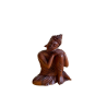 Wooden buddha 20 cm (buddha relax right)