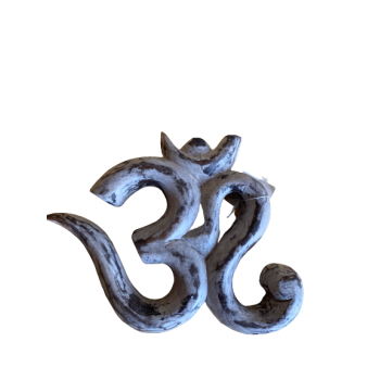 Ohm en bois lavé blanc