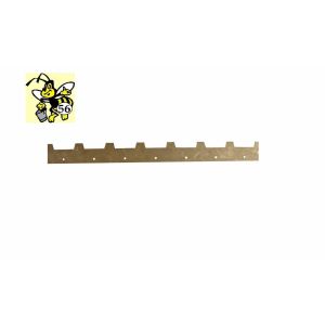 Standard galvanized sheet metal spacer for 8-frame d.b. beehives of 7-8 notches - 25 mm