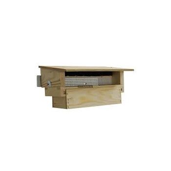 Wood pollen collector trap for dadant beehive b. standard 12 frames