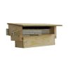 Wooden pollen trap for dadant b. standard hive 12 honeycombs