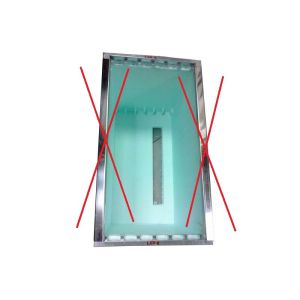 Front reinforcing spacer for beehive d.b. 6 honeycomb polystyrene 20 mm