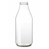 Milk glass bottle 500ml - glass only