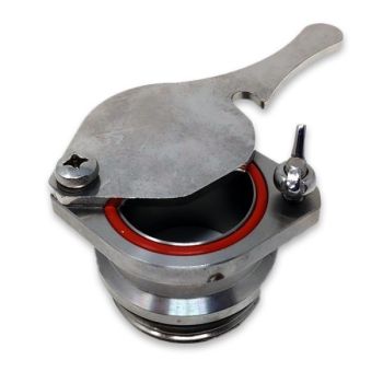 Honigabsperrhahn aus Edelstahl – Ø 40 mm / 1" 1/2