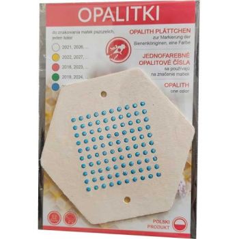 Ópalos numerados para abejas reinas