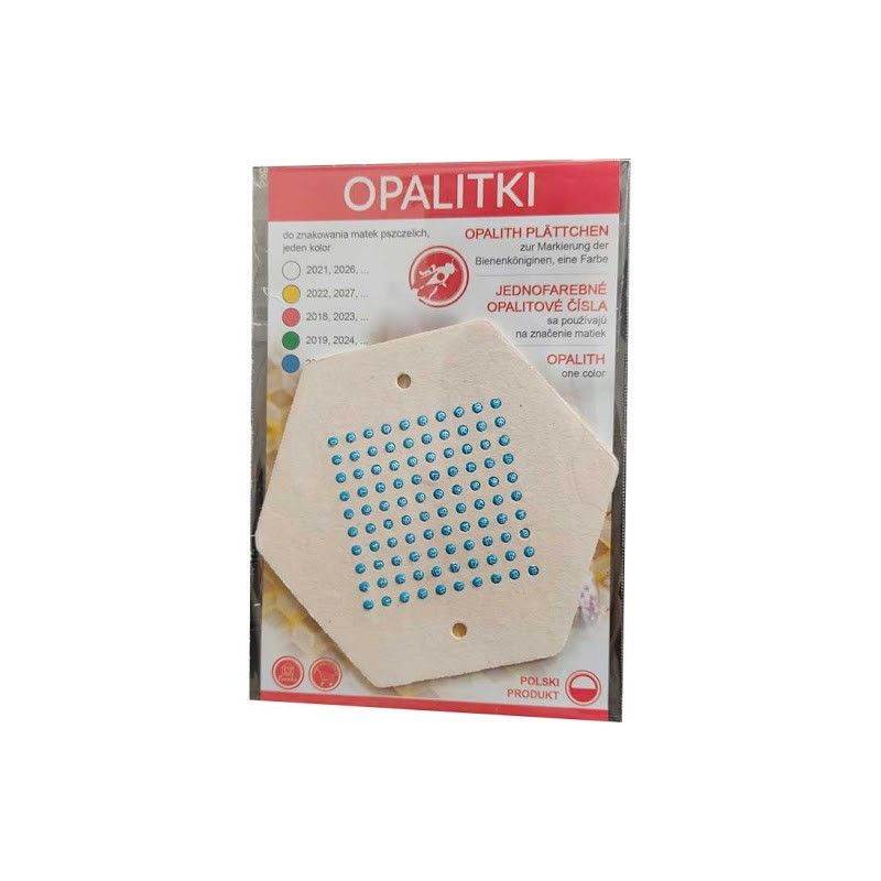 Opali numerati per api regina Opali numerati per api regina