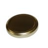 Tarro de cristal cilíndrico simple 212 ml t70 para miel 250 g - oro