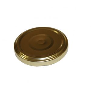 Simply 212 ml t70 tarro de cristal cilíndrico para miel 250 g - dorado flip
