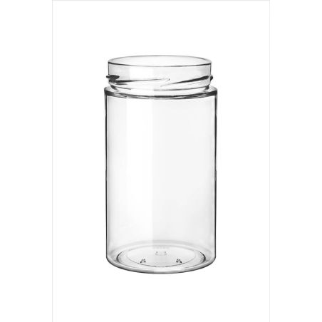 Vaso in vetro miele plus t 82 - 770 ml - capsula deep t 82 h14 alveare