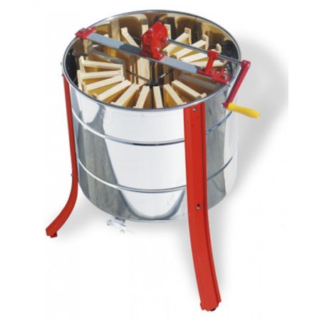 Manual radial honey extractor tucano 20 dadant frames helical trasmission