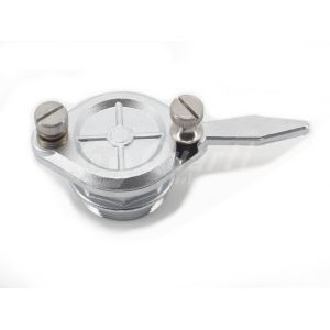 Honigabsperrhahn aus verchromtem Messing – Ø 50 mm / 2"