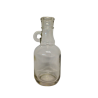 200 ml white glass bottle with eyelet and cork stopper
