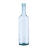 Wine glass bottle "bordolese" expo 75 cl - cork mouth - white