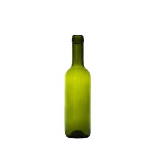Wine glass bottle "bordolese" expo 37.5 cl - uvag- cork mouth