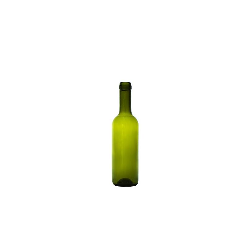 Glass bottle for expo "bordolese" wine 37.5 cl - uvag - mouth cork
