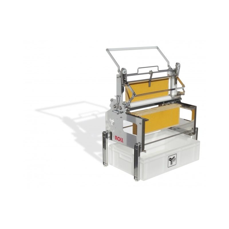 Manual uncapping machine roll dadant