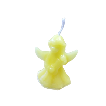 Engel mit geige bienenwachskerze