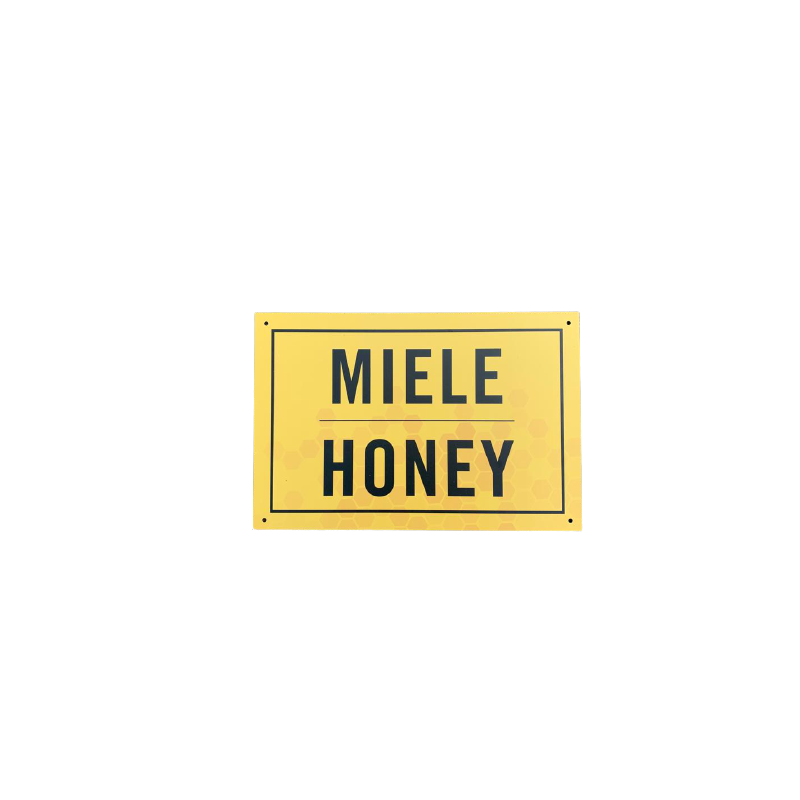 Honey sale sign
