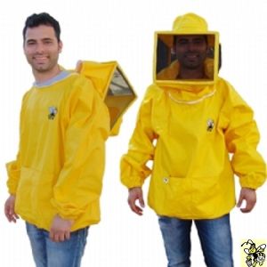 Small beekeeper jacket with square veil- size s