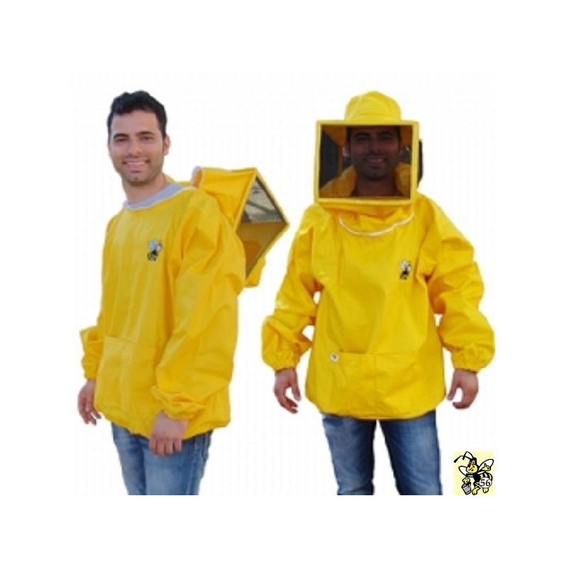 Small beekeeper jacket with square veil- size s