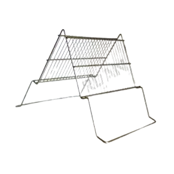 Stainless steel double lectern for giordan uncapping bench
