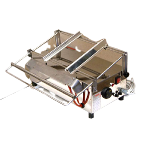 Benchtop electric uncapping machine with horizontal vibrating blade