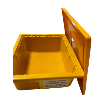 Thermal service case for 10 honey super frames