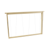 Self-spacing d.b. hoffman nesting frame
