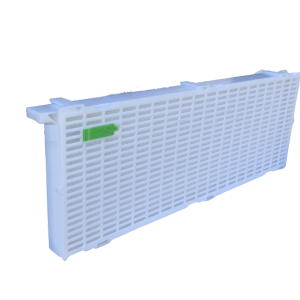 Isolator mit Königinnenabsperrung, komplett mit Honigraumwabe für D.B.-Beute