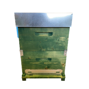 10-Waben-Langstroth-Beute, komplett mit Honigraum und Rähmchen