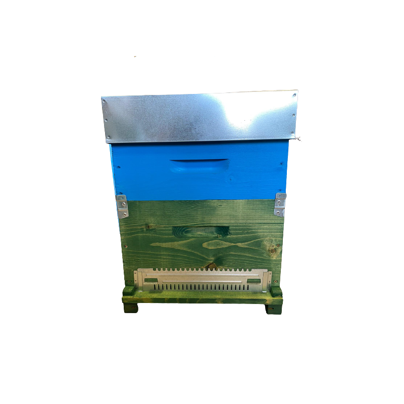 10-Waben-Langstroth-Beute, komplett mit Honigraum und Rähmchen