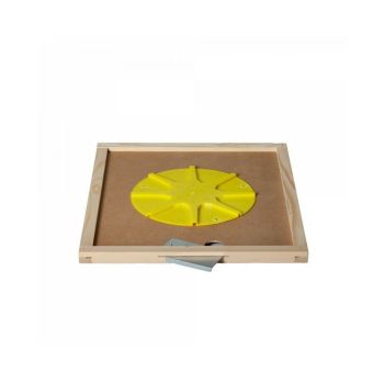 Escape de abejas en tableta para colmena d.b. 10 panales con disco de ocho vías