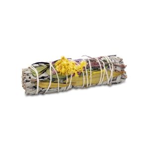 Salvia bianca con fiori “flower power pack” (6 smudge misti)