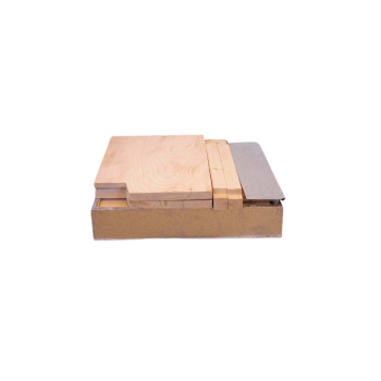 Dadant migratory beehive 10 honeycomb - assembly kit: only hive, mobile anti varroa bottom, disassembled