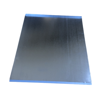 Sheet metal tray bottom for plastic mobile bottom