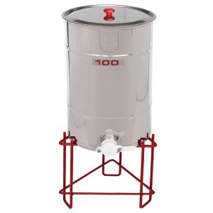Maturatore inox lega per miele - kg 100 con ghiera